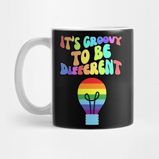 It's Groovy To Be Different Mug